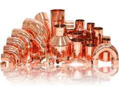 Медные трубы и фитинги